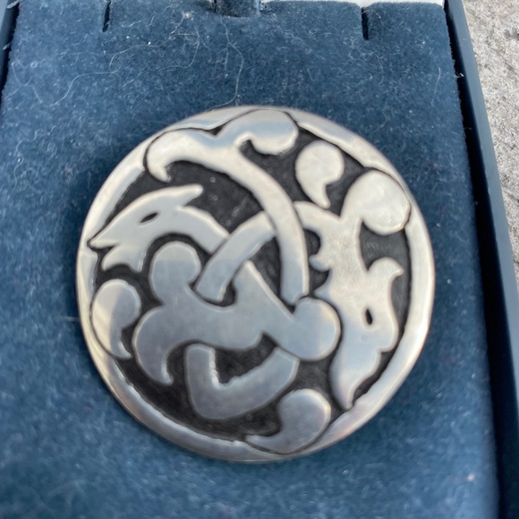 St Justin Jewelry - St Justin Pewter Celtic Brooch 🍀🍀